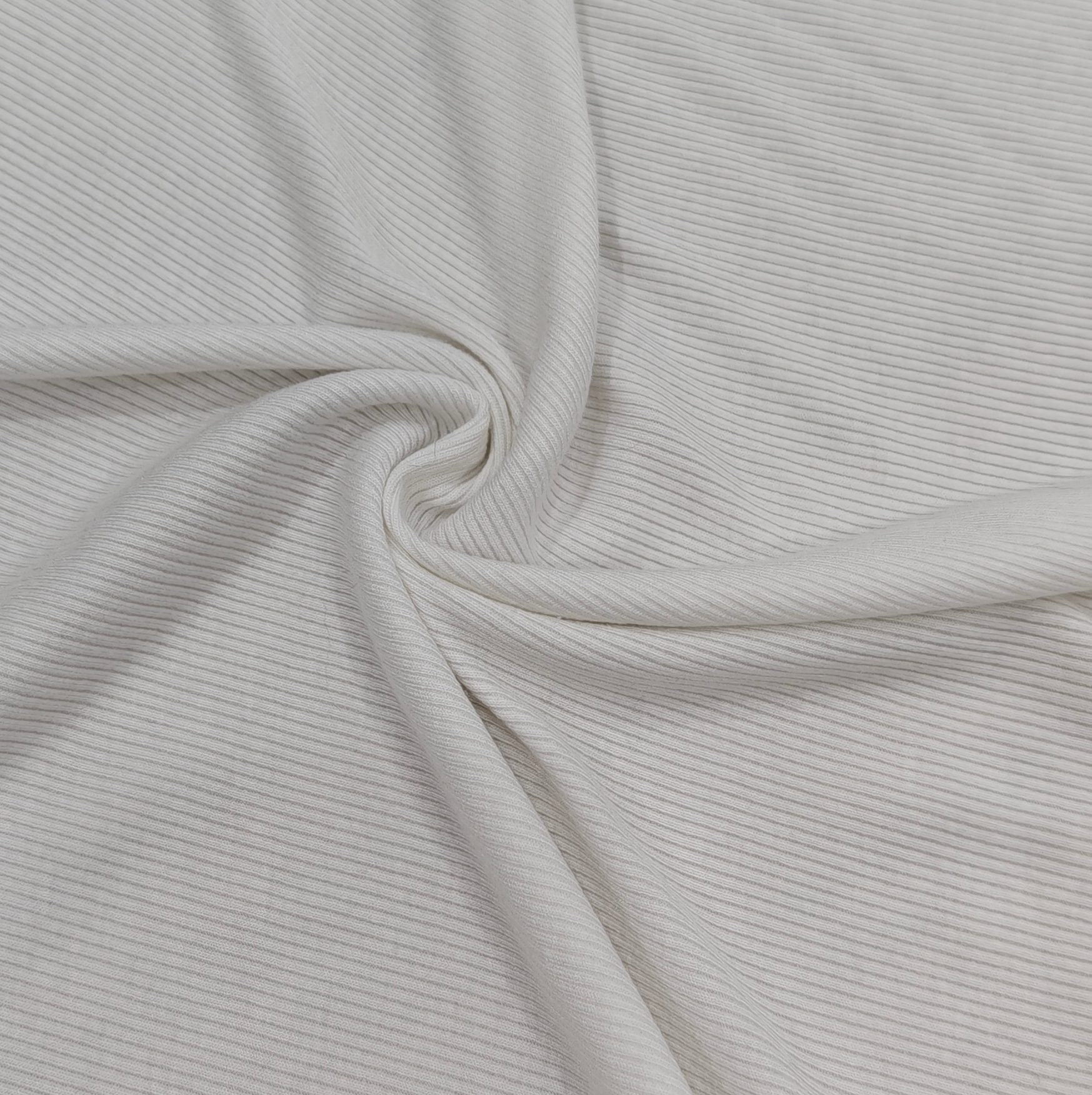 30S Rayon + 30D SP 2×2 Stretch RIB fabric texture